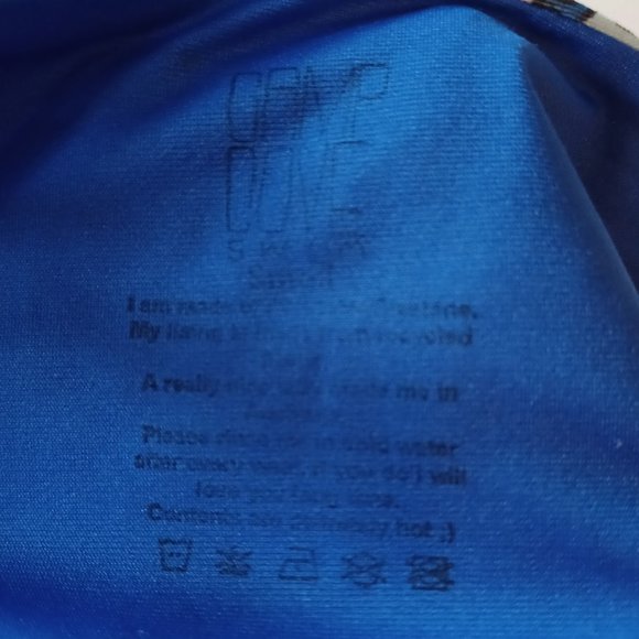 Camp Cove Swim One Piece Swimsuit in Tile Blue - Picture 8 of 8